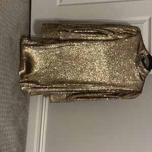 A.L.C. size 2 gold sequin dress NWT